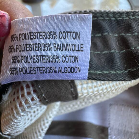 American Flag Camo Hat American Needle Trucker Mesh Ball Cap Dad Retro 6 Panel - Picture 6 of 6